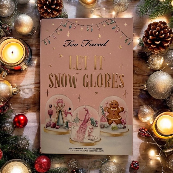 Too Faced Other - Too Faced "Let It Snow Globes" Limited Edition Makeup Collection  ** FIRM **